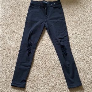 Express womens high rise leggings